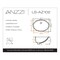 Anzzi Lanmia 19.5" Ceramic Undermount Sink Basin in White LS-AZ102 - alternate 2